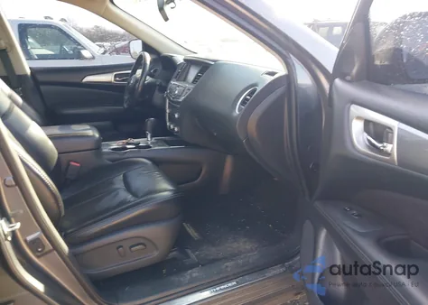 2018 Nissan Pathfinder Sl from USA, damaged, VIN 5N1DR2MN1JC640254